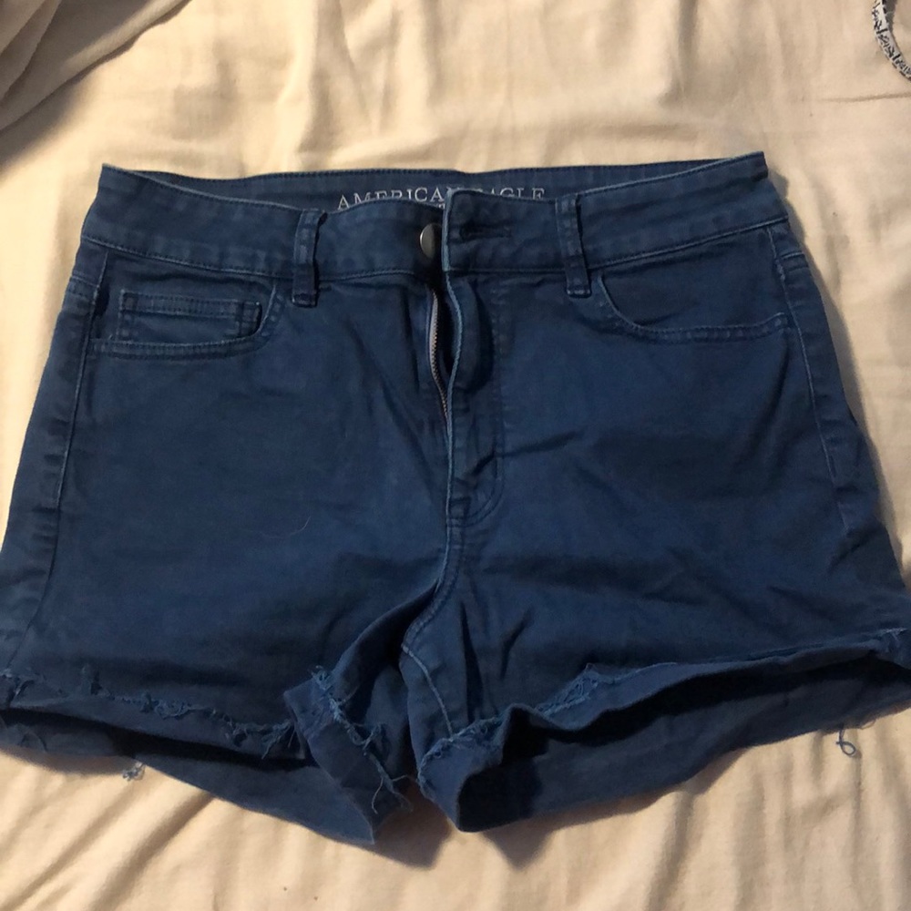 American eagle blue shorts